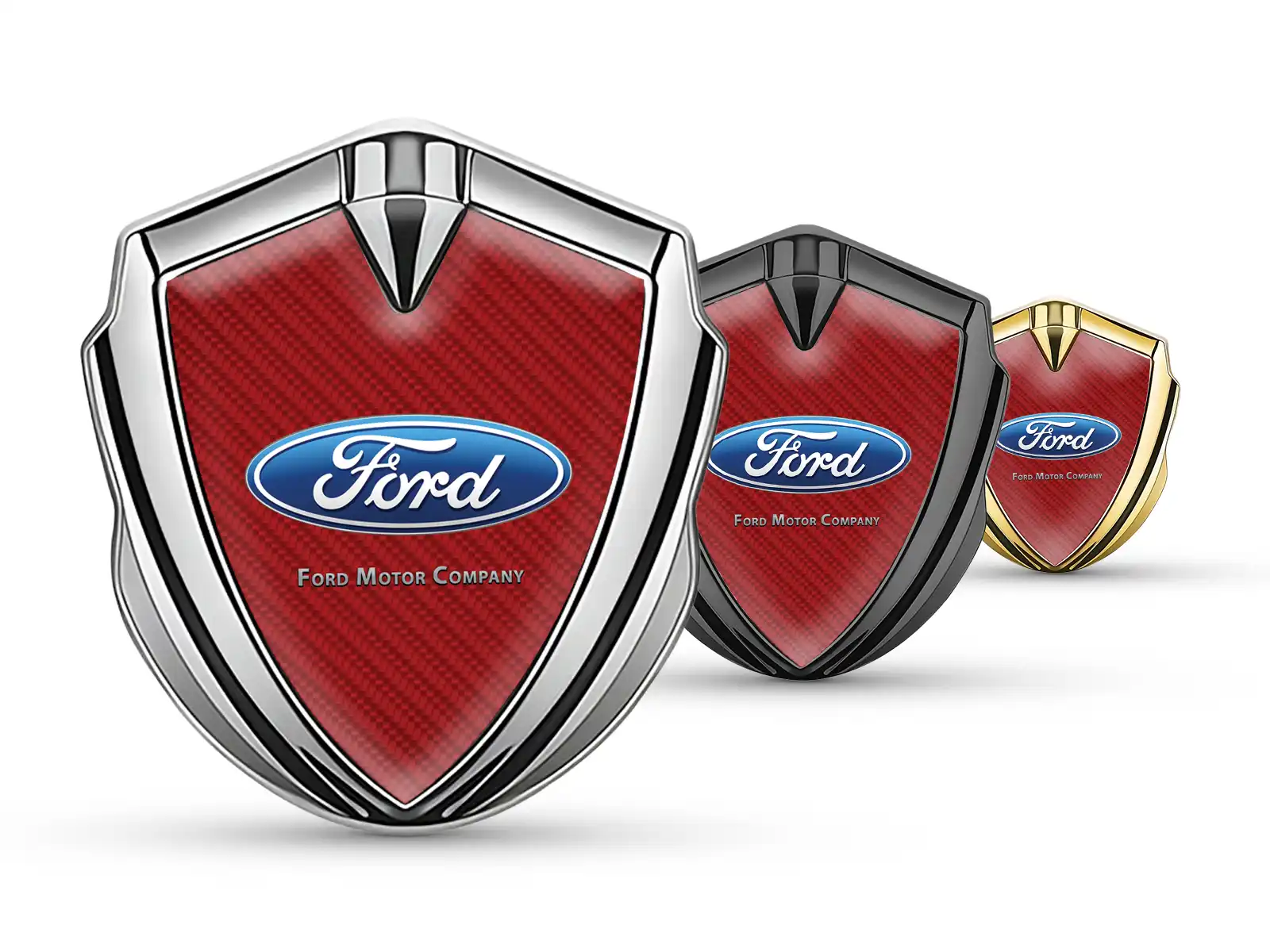 Ford Emblem Auto Abzeichen Moderner Look High-End Stil